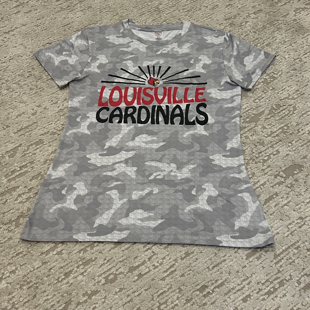 Louisville Cardinals Camo T-Shirt